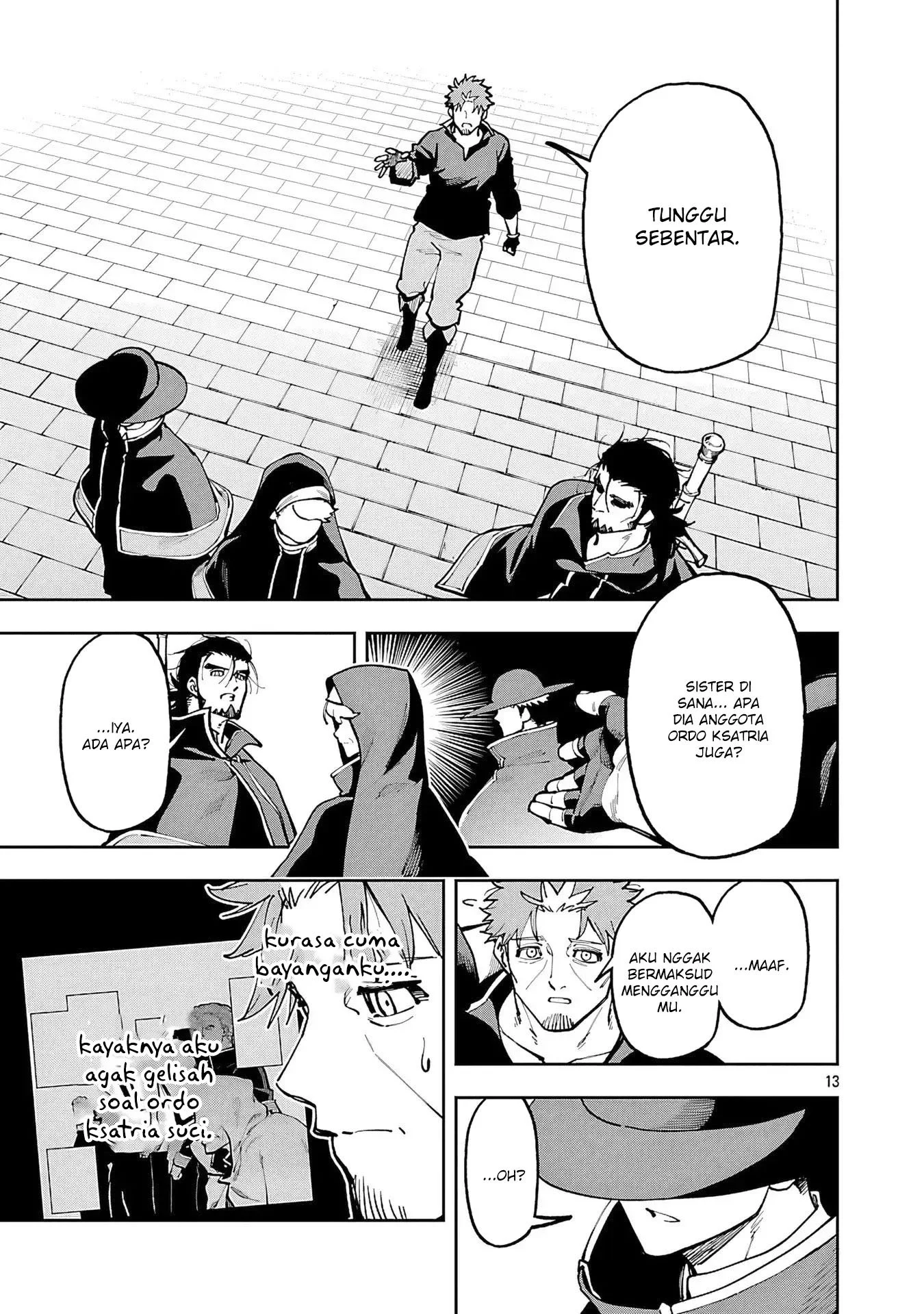 Katainaka no Ossan, Kensei ni Naru ~tada no inaka no kenjutsu shihan datta no ni, taisei shita deshi-tachi ga ore wo hottekurenai ken~ Chapter 35.2 - halaman 16