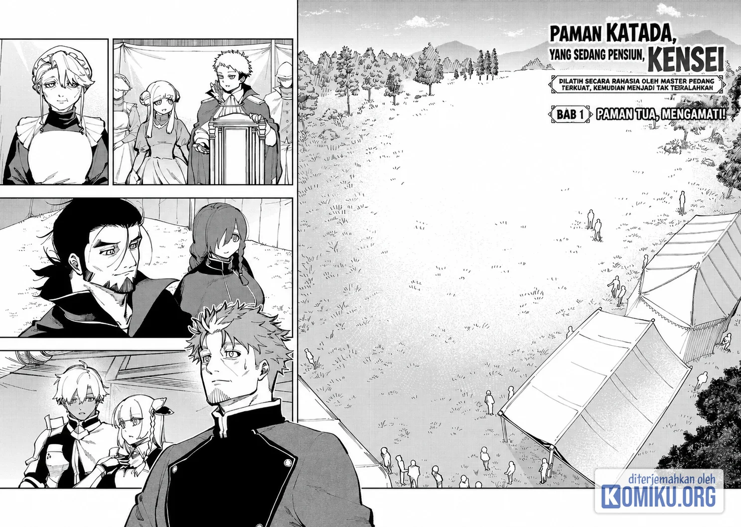 Katainaka no Ossan, Kensei ni Naru ~tada no inaka no kenjutsu shihan datta no ni, taisei shita deshi-tachi ga ore wo hottekurenai ken~ Chapter 39.1 - halaman 12