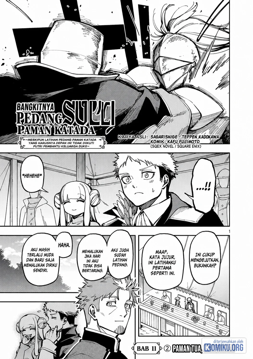 Katainaka no Ossan, Kensei ni Naru ~tada no inaka no kenjutsu shihan datta no ni, taisei shita deshi-tachi ga ore wo hottekurenai ken~ Chapter 39.2 - halaman 3