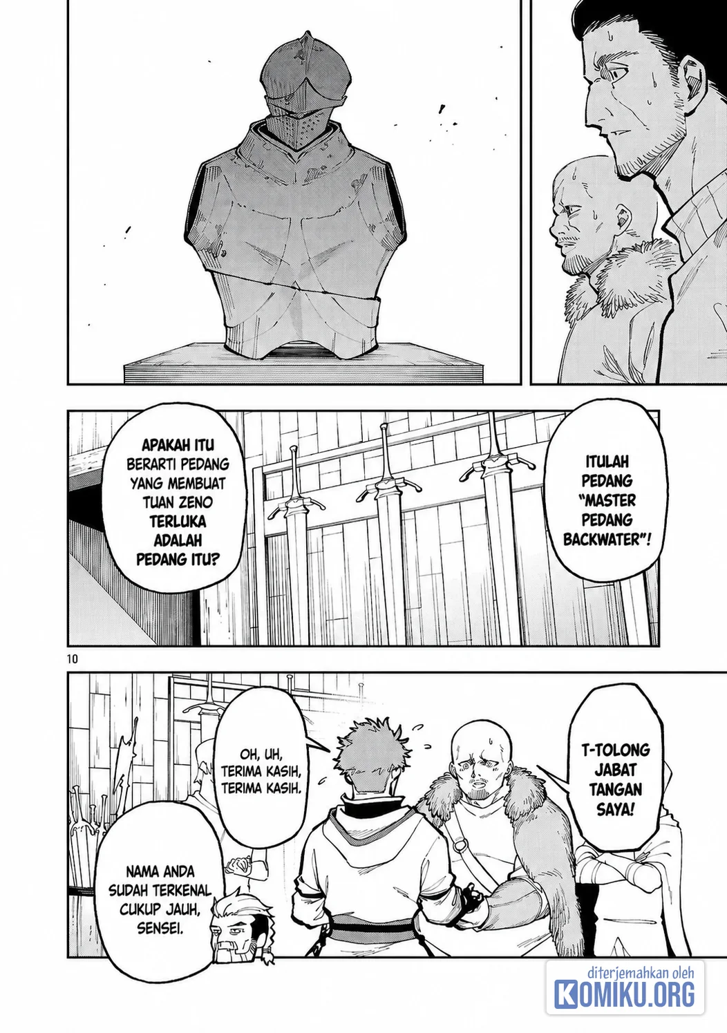 Katainaka no Ossan, Kensei ni Naru ~tada no inaka no kenjutsu shihan datta no ni, taisei shita deshi-tachi ga ore wo hottekurenai ken~ Chapter 40.1 - halaman 11