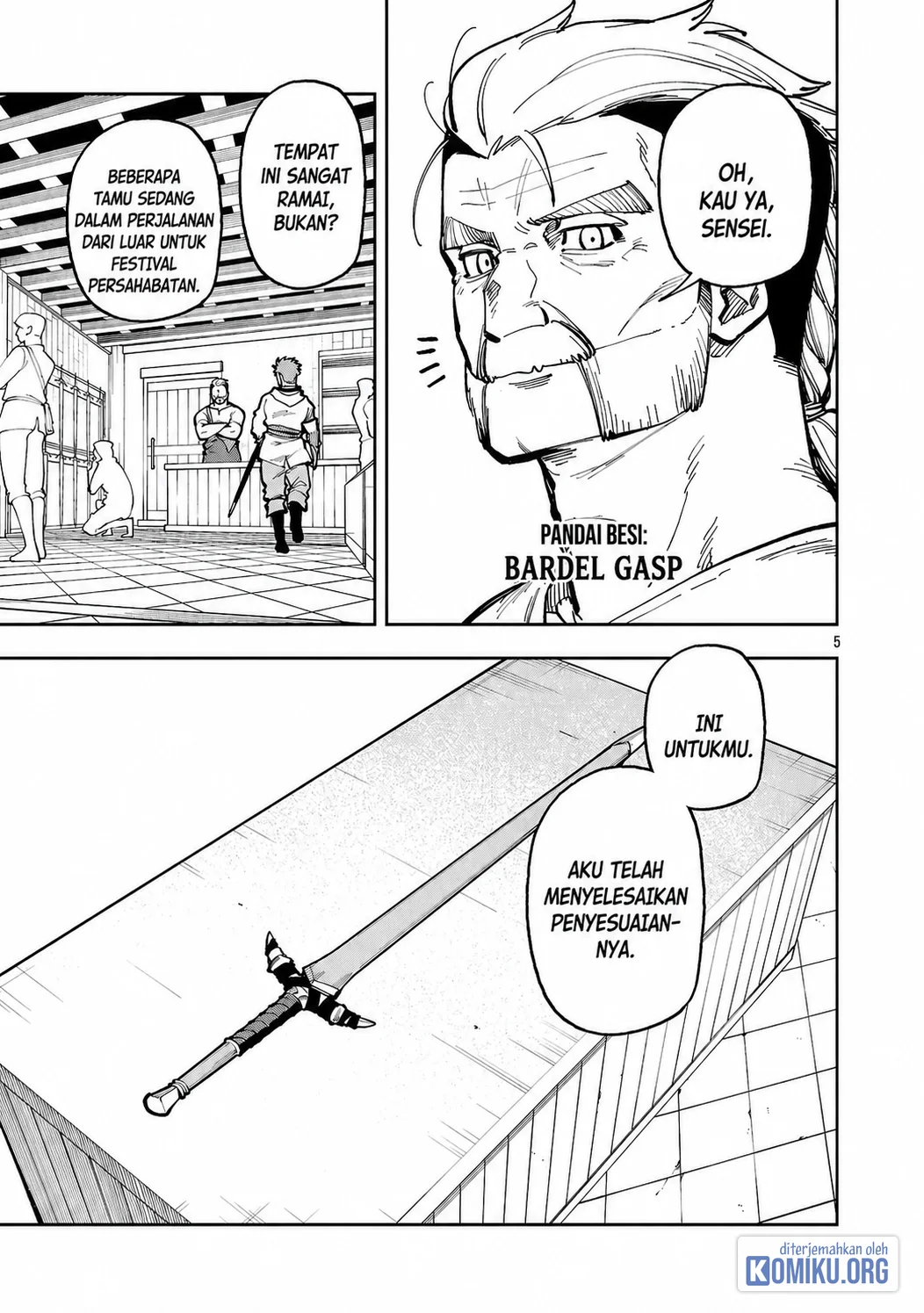 Katainaka no Ossan, Kensei ni Naru ~tada no inaka no kenjutsu shihan datta no ni, taisei shita deshi-tachi ga ore wo hottekurenai ken~ Chapter 40.1 - halaman 7