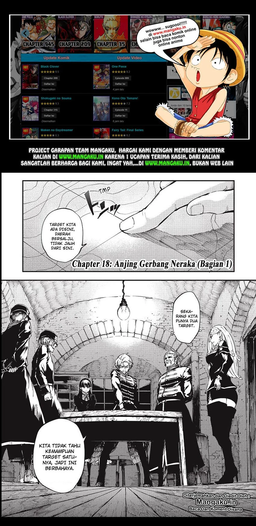 Katsute Kami Datta Kemono-tachi e Chapter 18 - halaman 2