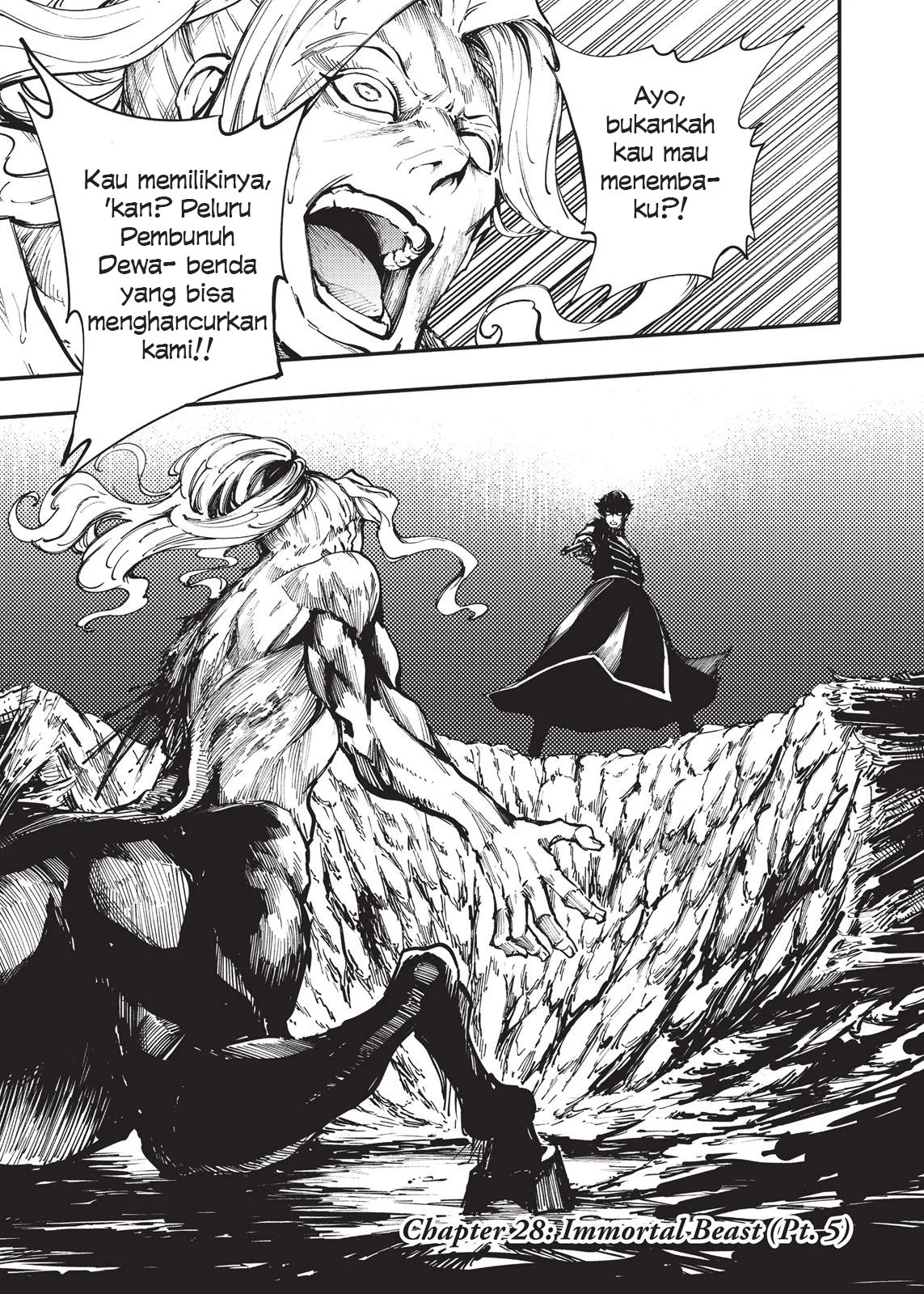 Katsute Kami Datta Kemono-tachi e Chapter 28 - halaman 2