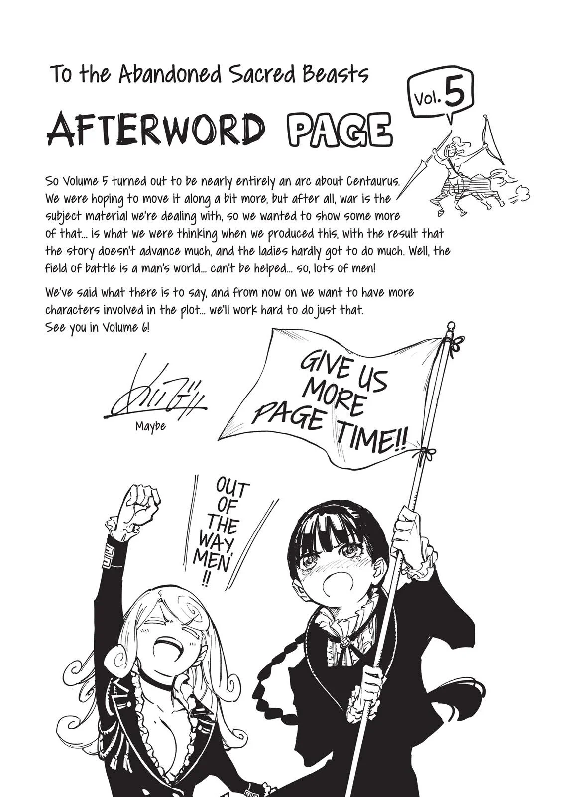 Katsute Kami Datta Kemono-tachi e Chapter 28 - halaman 34
