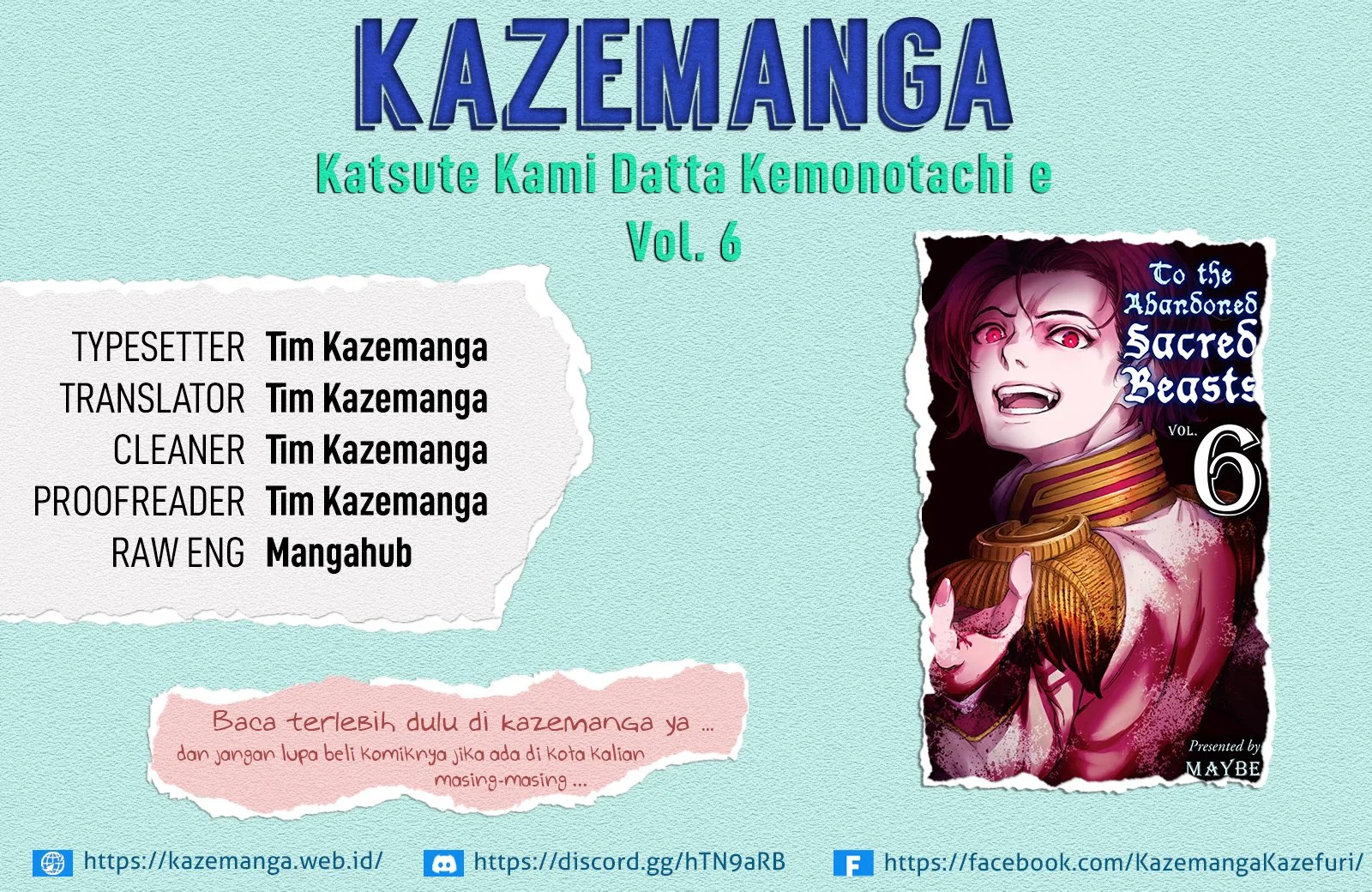 Katsute Kami Datta Kemono-tachi e Chapter 31 - halaman 1