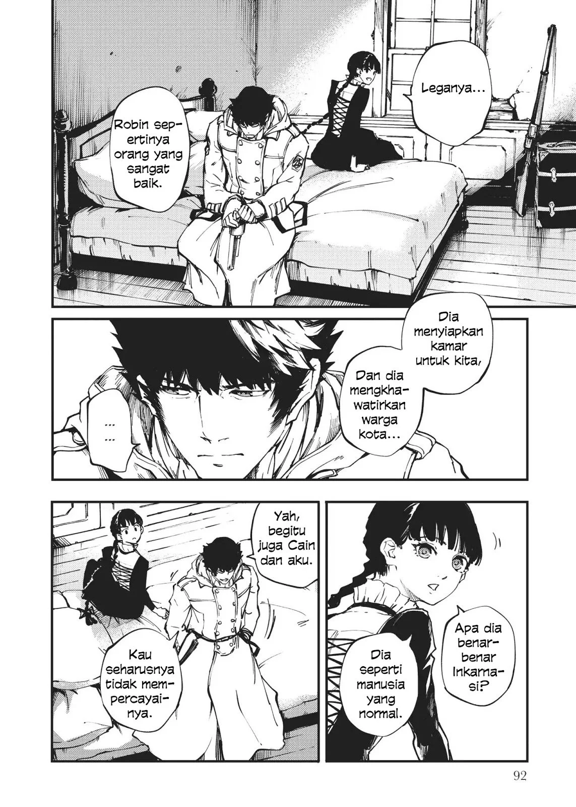 Katsute Kami Datta Kemono-tachi e Chapter 31 - halaman 34