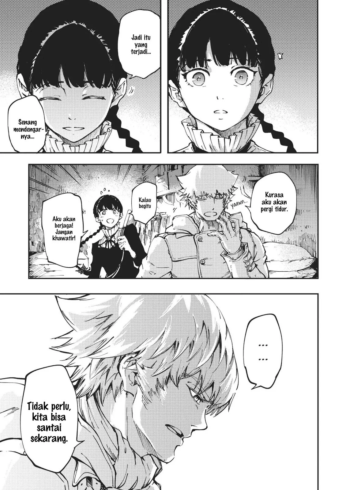 Katsute Kami Datta Kemono-tachi e Chapter 33 - halaman 16