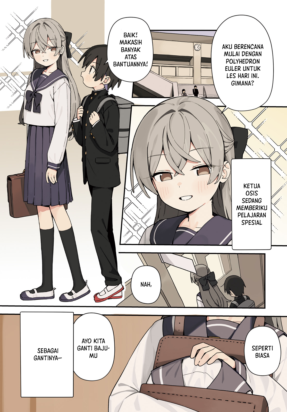 Kawaibara-senpai wa Saotome-kun ga Suki! Chapter 1 - halaman 1