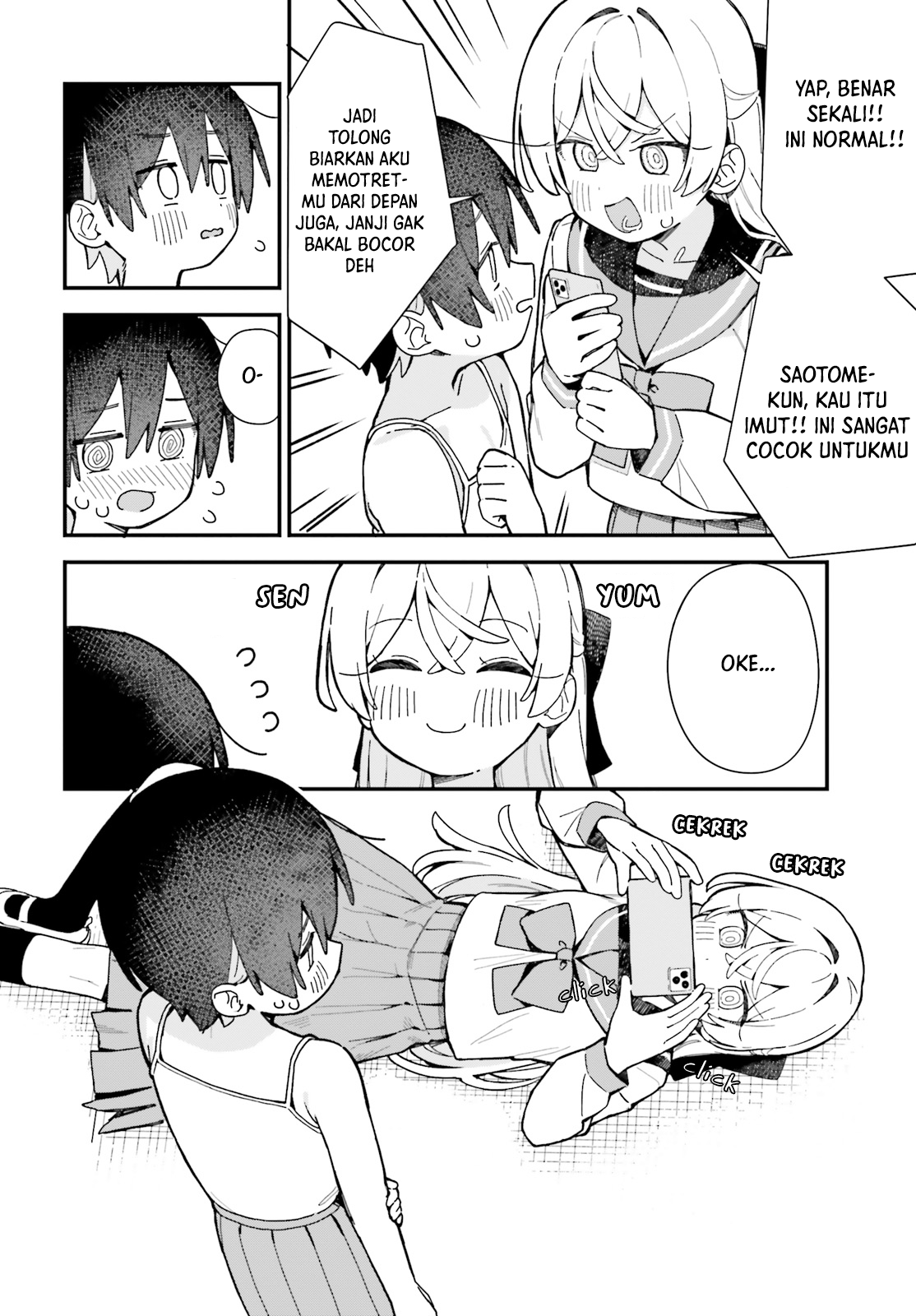 Kawaibara-senpai wa Saotome-kun ga Suki! Chapter 2 - halaman 12