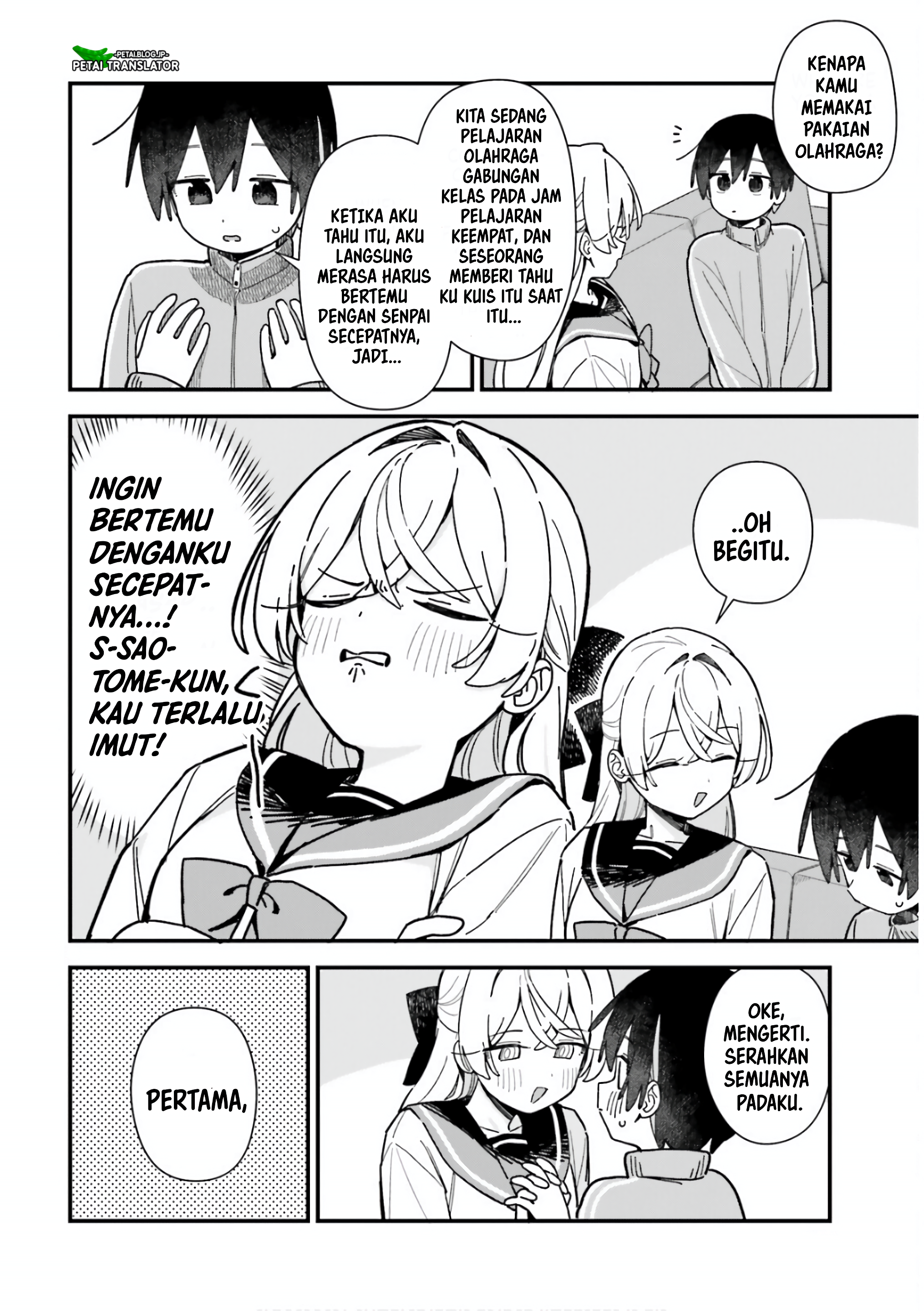 Kawaibara-senpai wa Saotome-kun ga Suki! Chapter 6 - halaman 6
