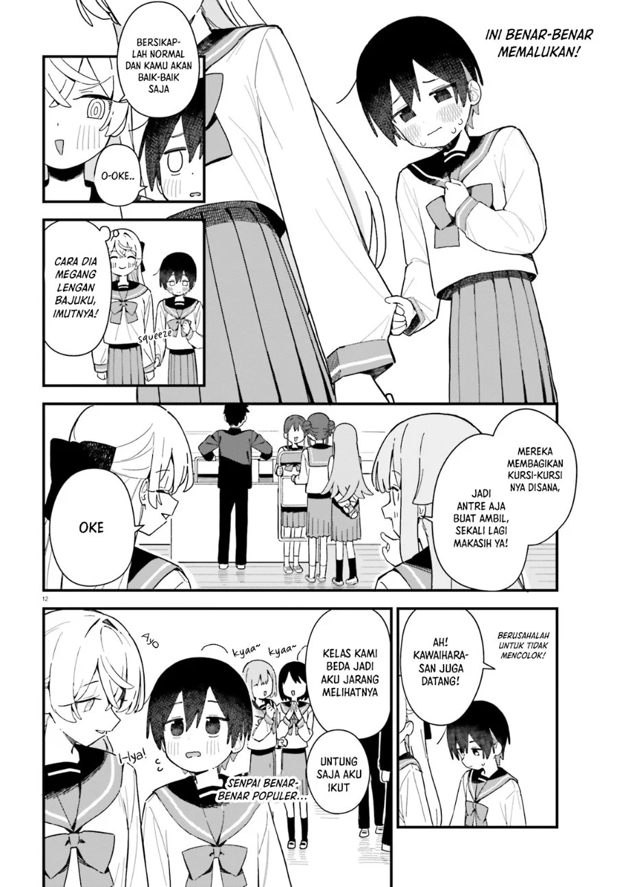 Kawaihara-senpai wa Kawaii (Saotome-kun) ga Suki! Chapter 3 - halaman 12