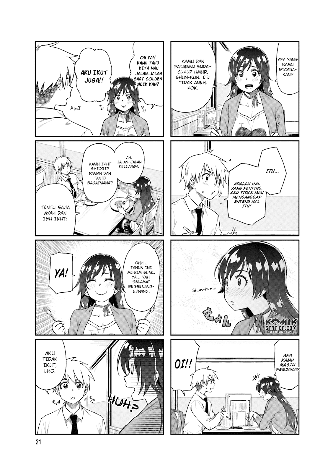 Kawaii Joushi wo Komarasetai Chapter 17 - halaman 5