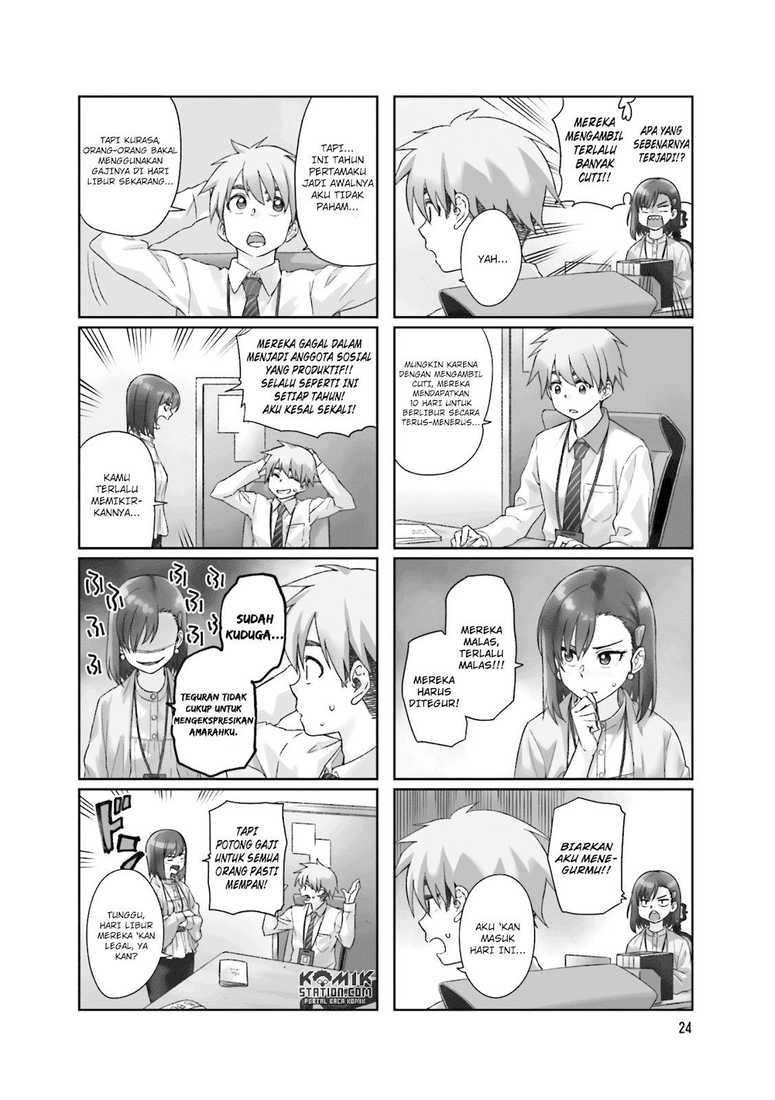 Kawaii Joushi wo Komarasetai Chapter 18 - halaman 4