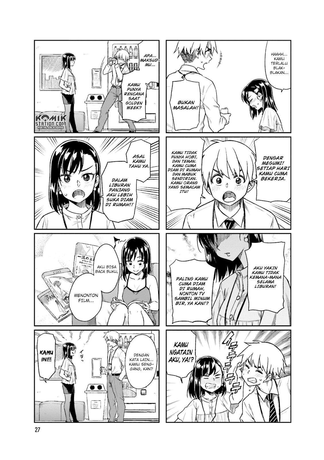 Kawaii Joushi wo Komarasetai Chapter 18 - halaman 7