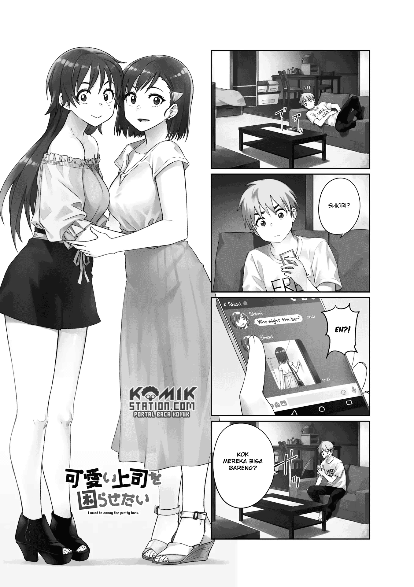 Kawaii Joushi wo Komarasetai Chapter 40 - halaman 2
