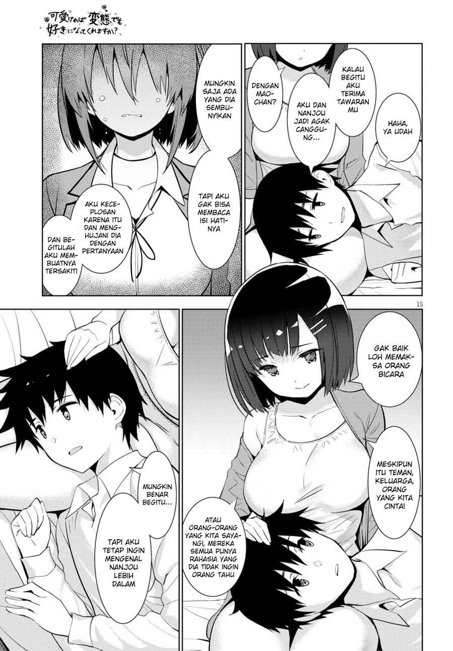 Kawaikereba Hentai demo Suki ni Natte Kuremasu ka? Chapter 11 - halaman 16