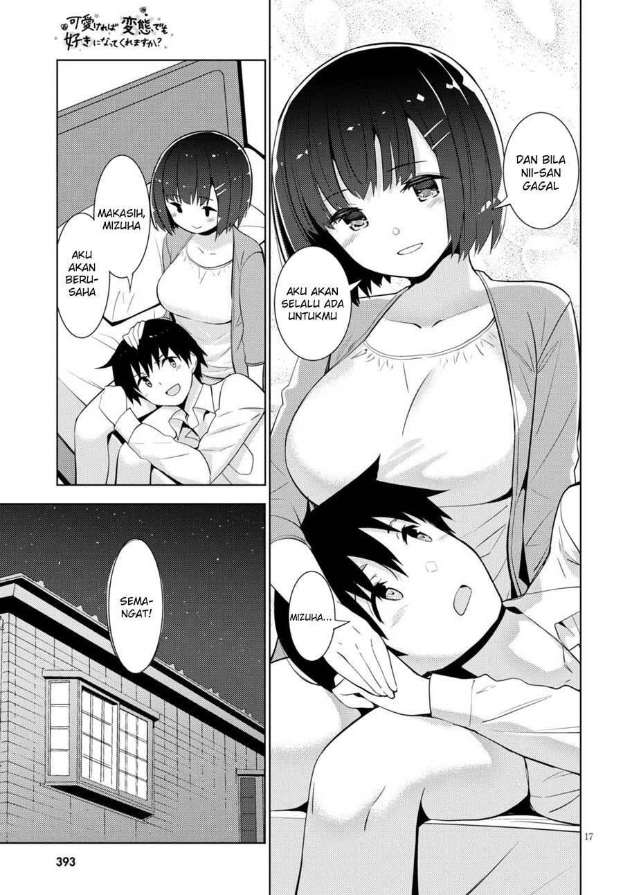 Kawaikereba Hentai demo Suki ni Natte Kuremasu ka? Chapter 11 - halaman 18