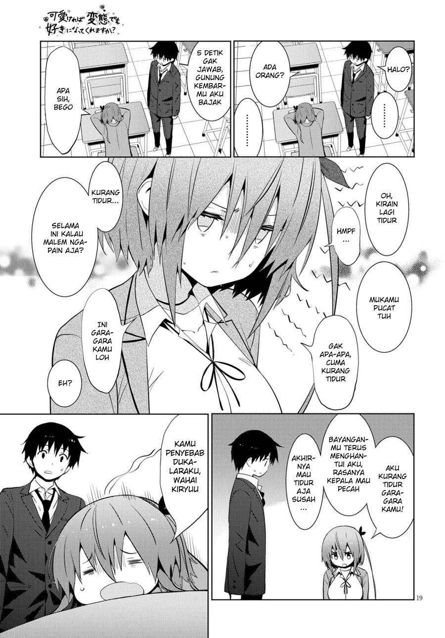 Kawaikereba Hentai demo Suki ni Natte Kuremasu ka? Chapter 11 - halaman 20