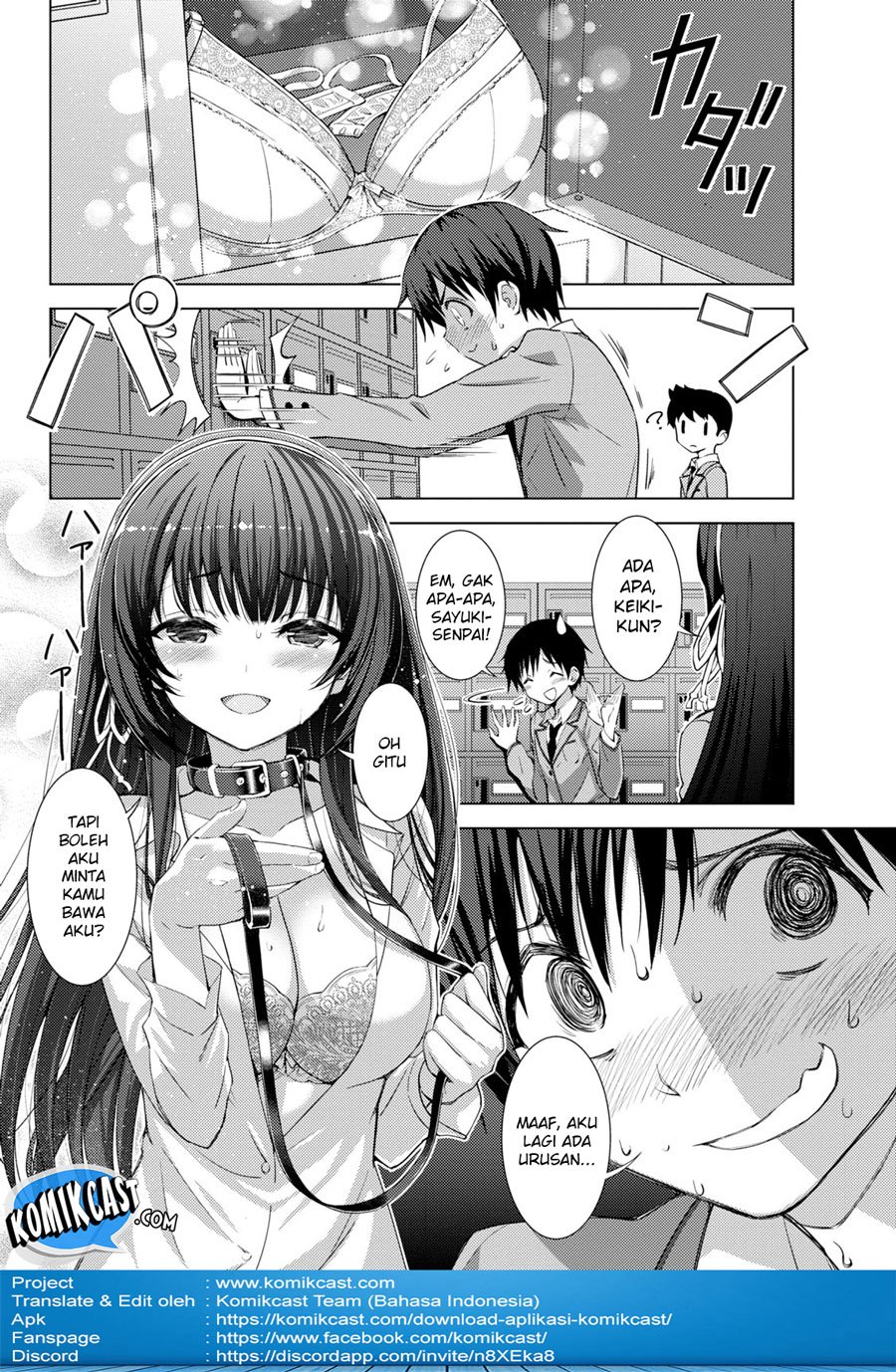 Kawaikereba Hentai demo Suki ni Natte Kuremasu ka? Chapter 12.5 - halaman 6