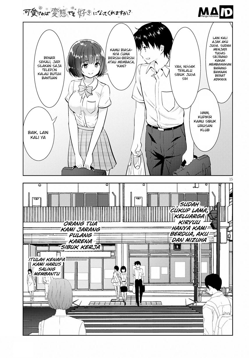 Kawaikereba Hentai demo Suki ni Natte Kuremasu ka? Chapter 14 - halaman 18