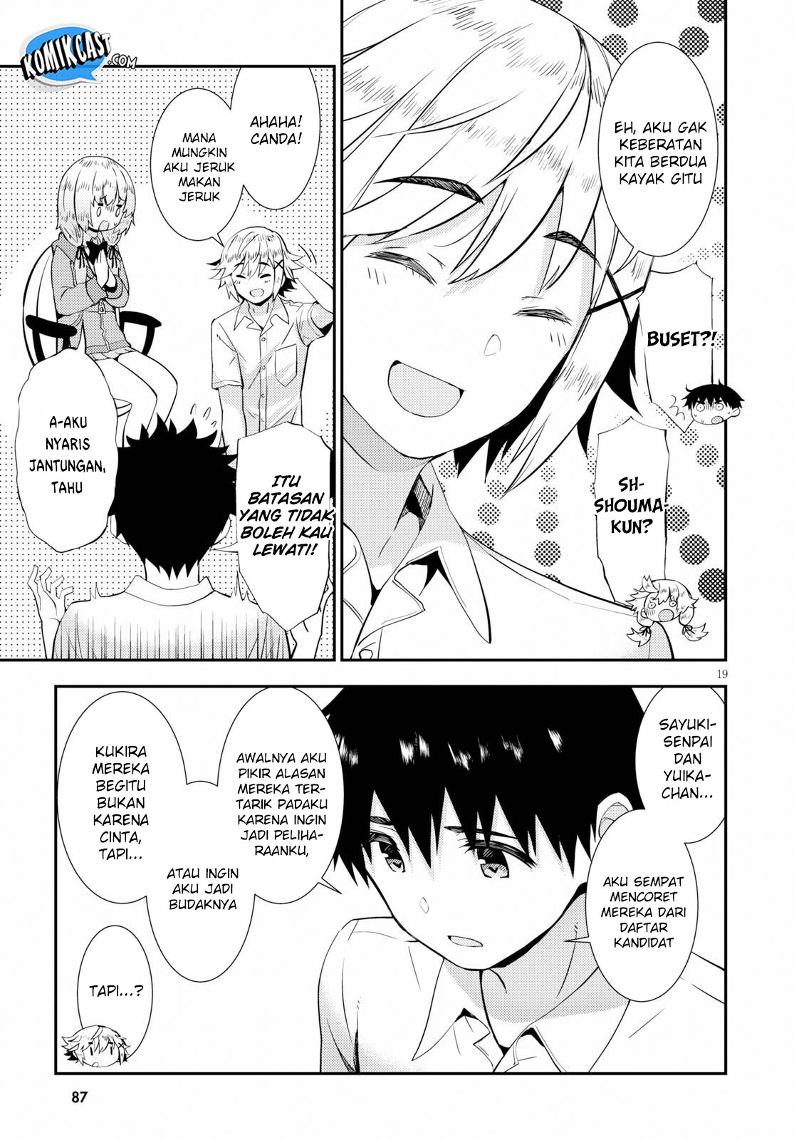 Kawaikereba Hentai demo Suki ni Natte Kuremasu ka? Chapter 21 - halaman 19