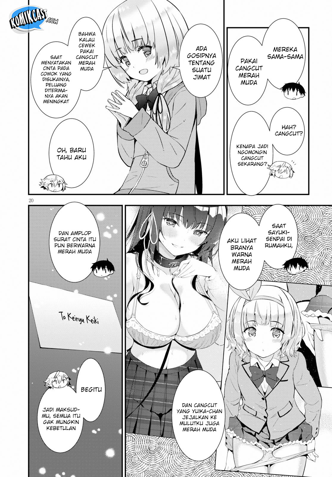 Kawaikereba Hentai demo Suki ni Natte Kuremasu ka? Chapter 21 - halaman 20