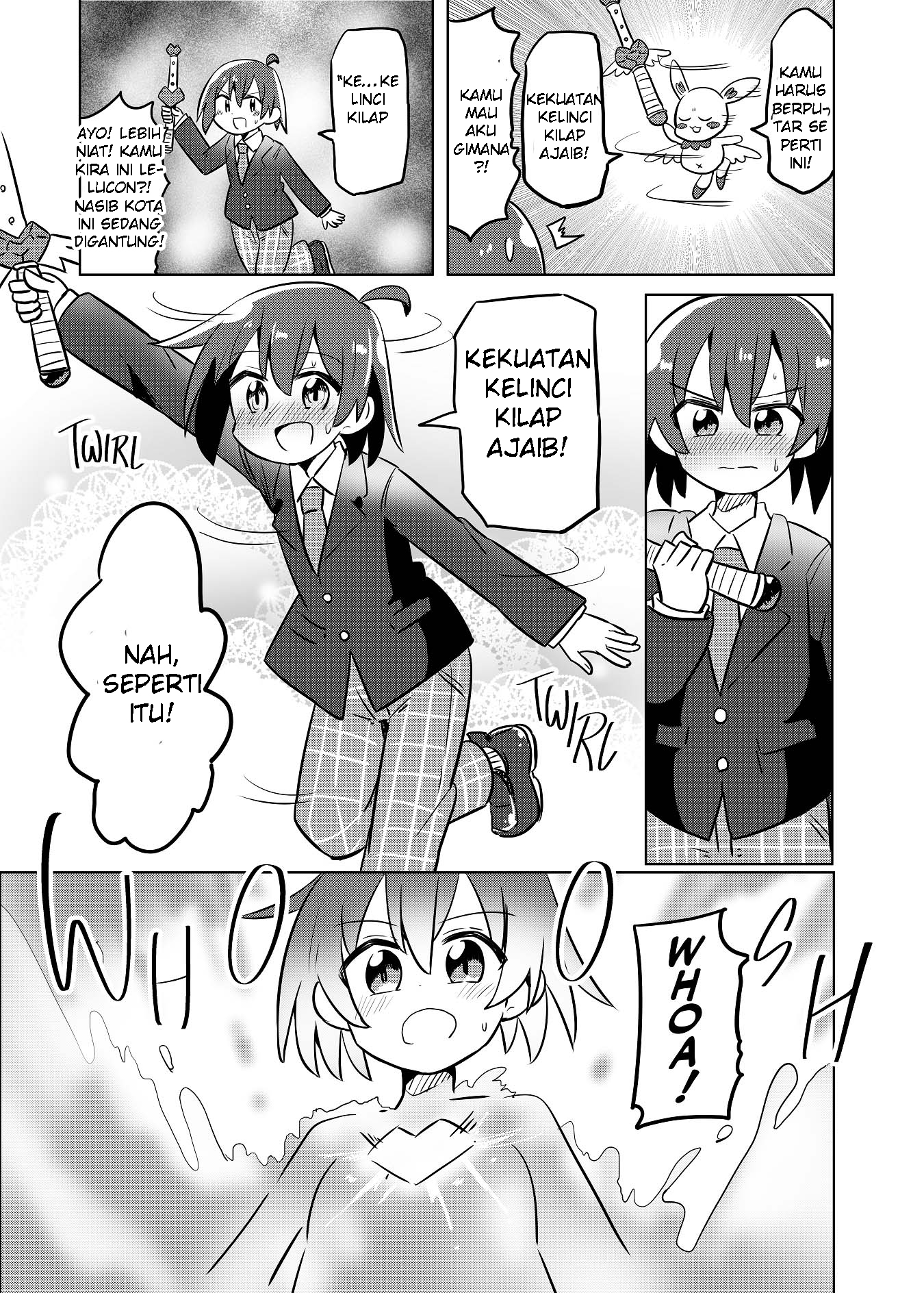 Kawaiku Tatakawanaito Jitsuryoku ga Hakki Dekinai TS Mahou Shoujo no Manga Chapter 0 - halaman 3