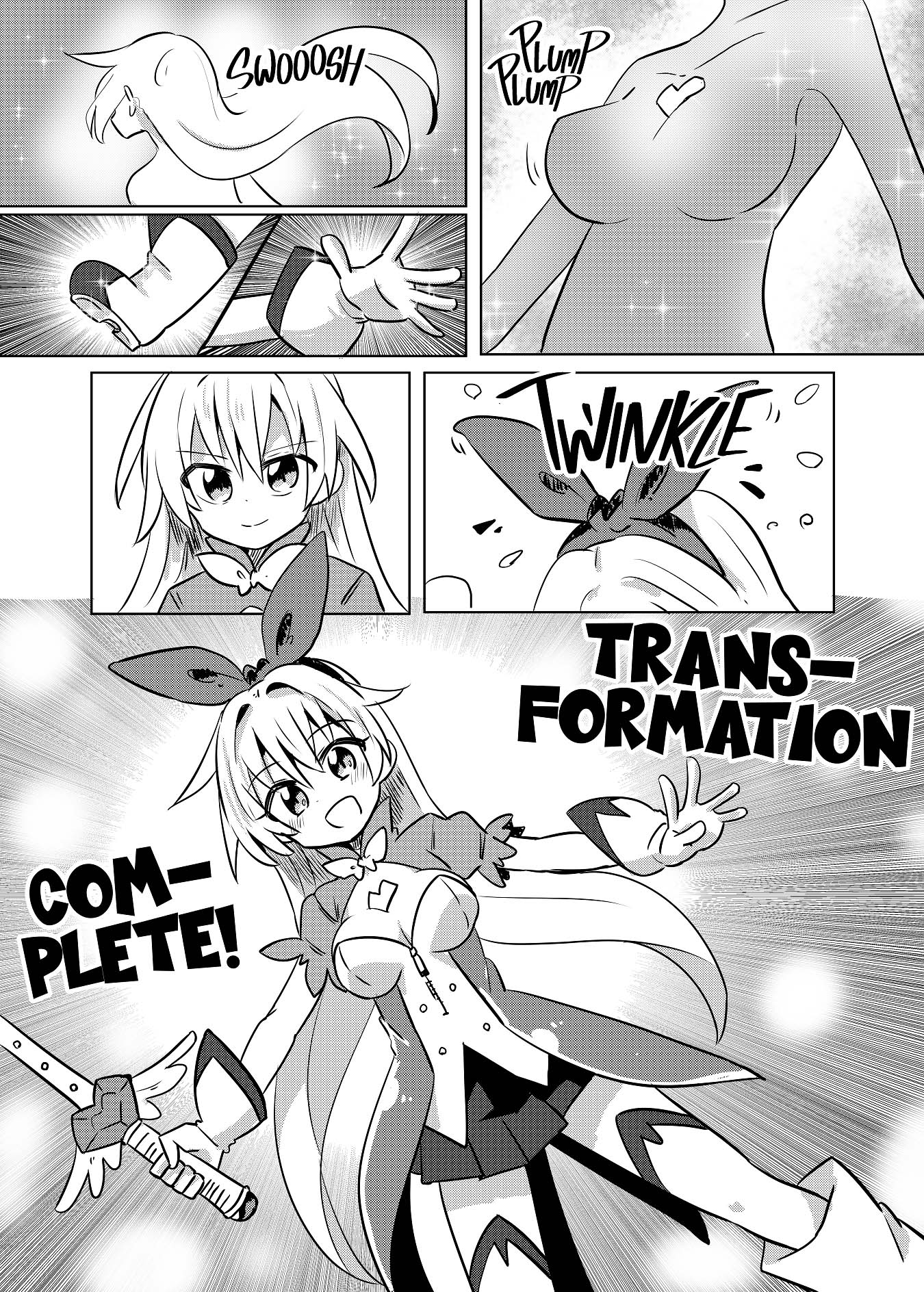 Kawaiku Tatakawanaito Jitsuryoku ga Hakki Dekinai TS Mahou Shoujo no Manga Chapter 0 - halaman 4