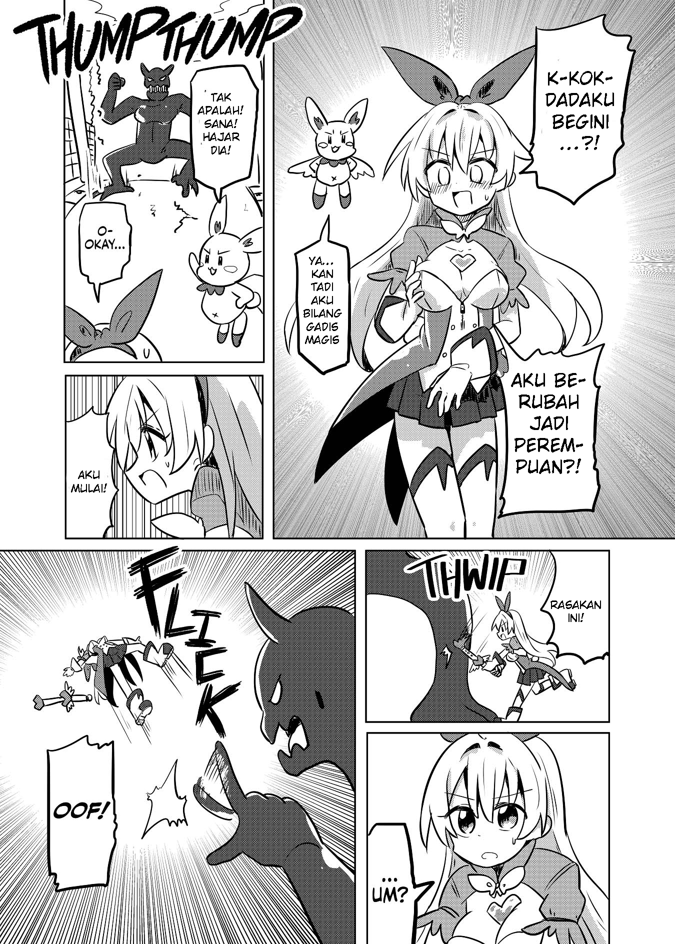 Kawaiku Tatakawanaito Jitsuryoku ga Hakki Dekinai TS Mahou Shoujo no Manga Chapter 0 - halaman 5