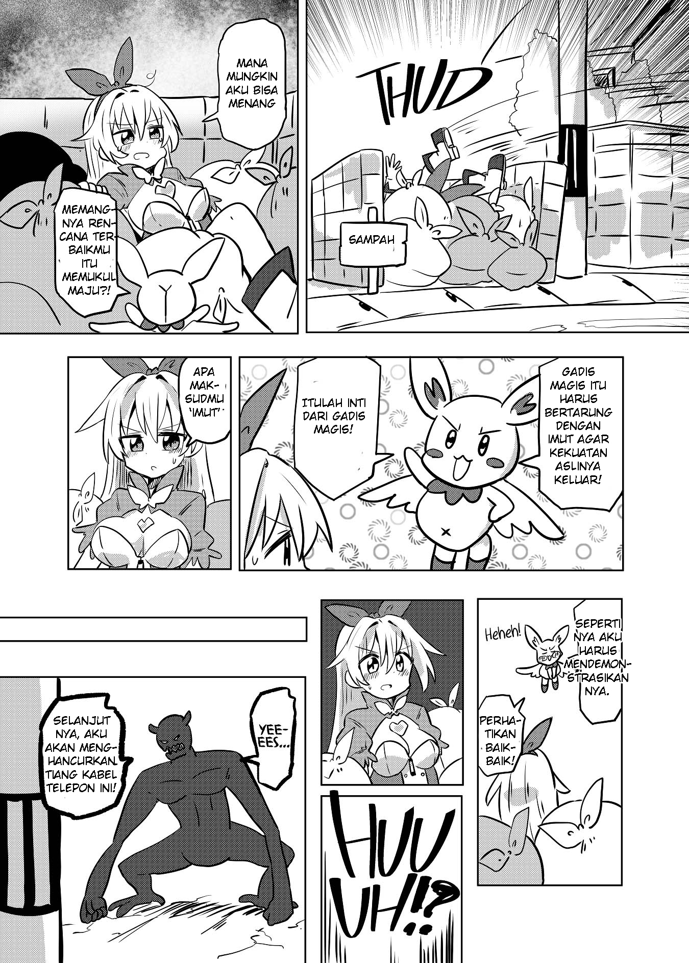 Kawaiku Tatakawanaito Jitsuryoku ga Hakki Dekinai TS Mahou Shoujo no Manga Chapter 0 - halaman 6