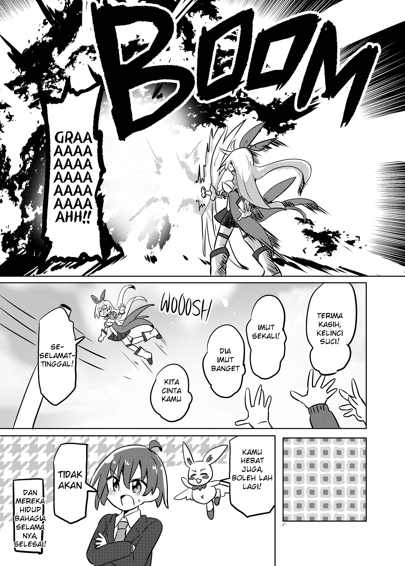 Kawaiku Tatakawanaito Jitsuryoku ga Hakki Dekinai TS Mahou Shoujo no Manga Chapter 0 - halaman 9