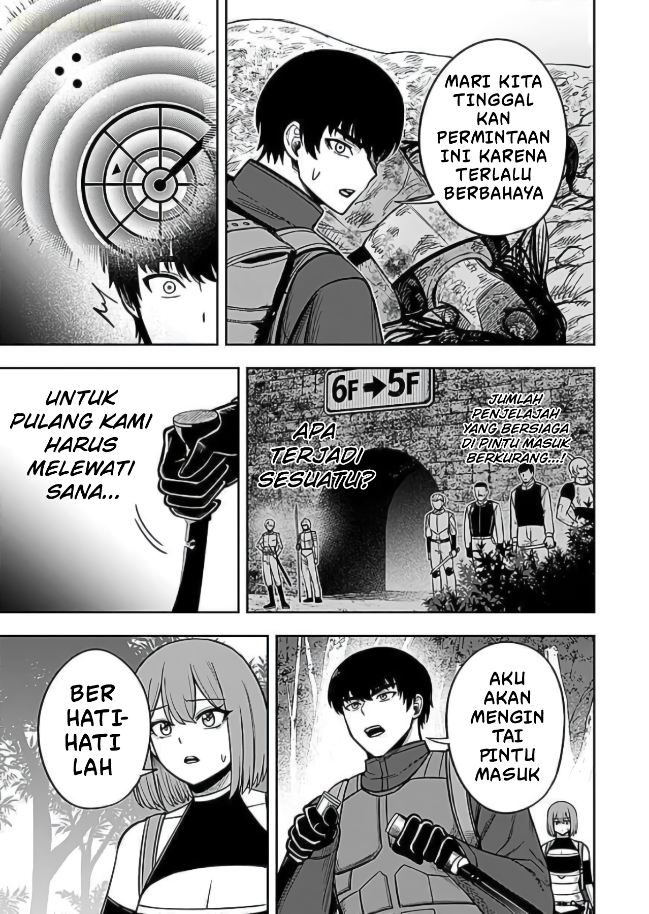 Keiken wo Skill ni Suru Bannou na Nouryoku wo Te ni Irete, Saikyou no Tansakusha ni Narimashita: JK to Issho ni Dungeon Tansaku de Nariagaru Chapter 8 - halaman 22