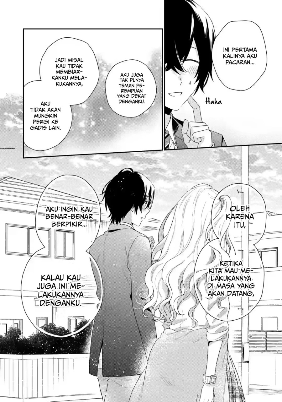 Keiken Zumi na Kimi to, Keikein Zero na Ore ga, Otsukiai Suru Hanashi Chapter 1.4 - halaman 9