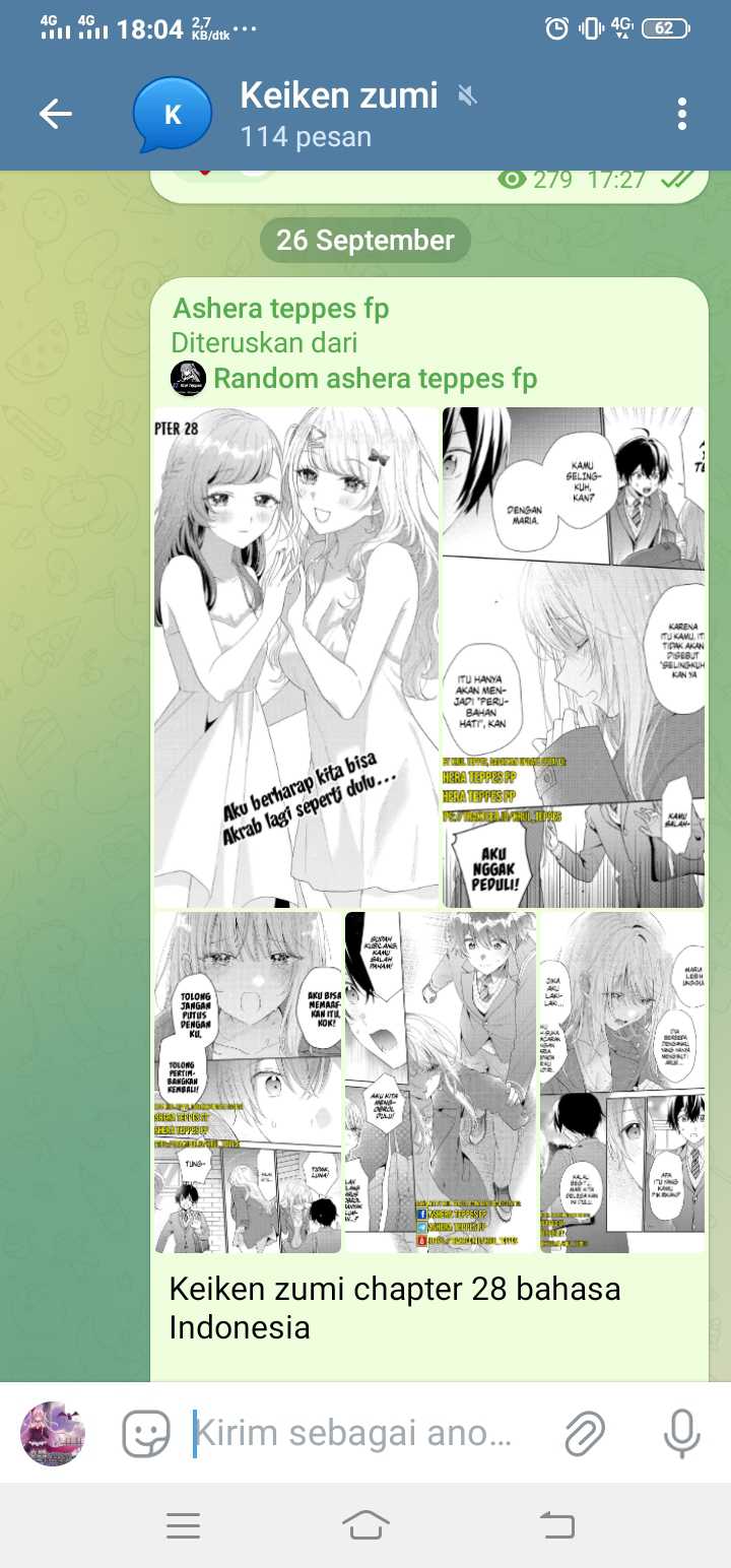 Keiken Zumi na Kimi to, Keikein Zero na Ore ga, Otsukiai Suru Hanashi Chapter 24 - halaman 14