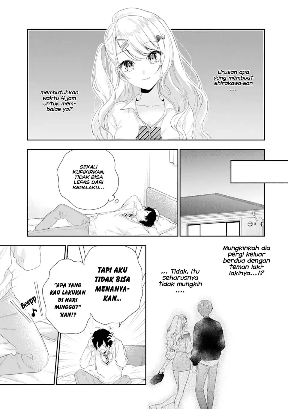 Keiken Zumi na Kimi to, Keikein Zero na Ore ga, Otsukiai Suru Hanashi Chapter 3.1 - halaman 10