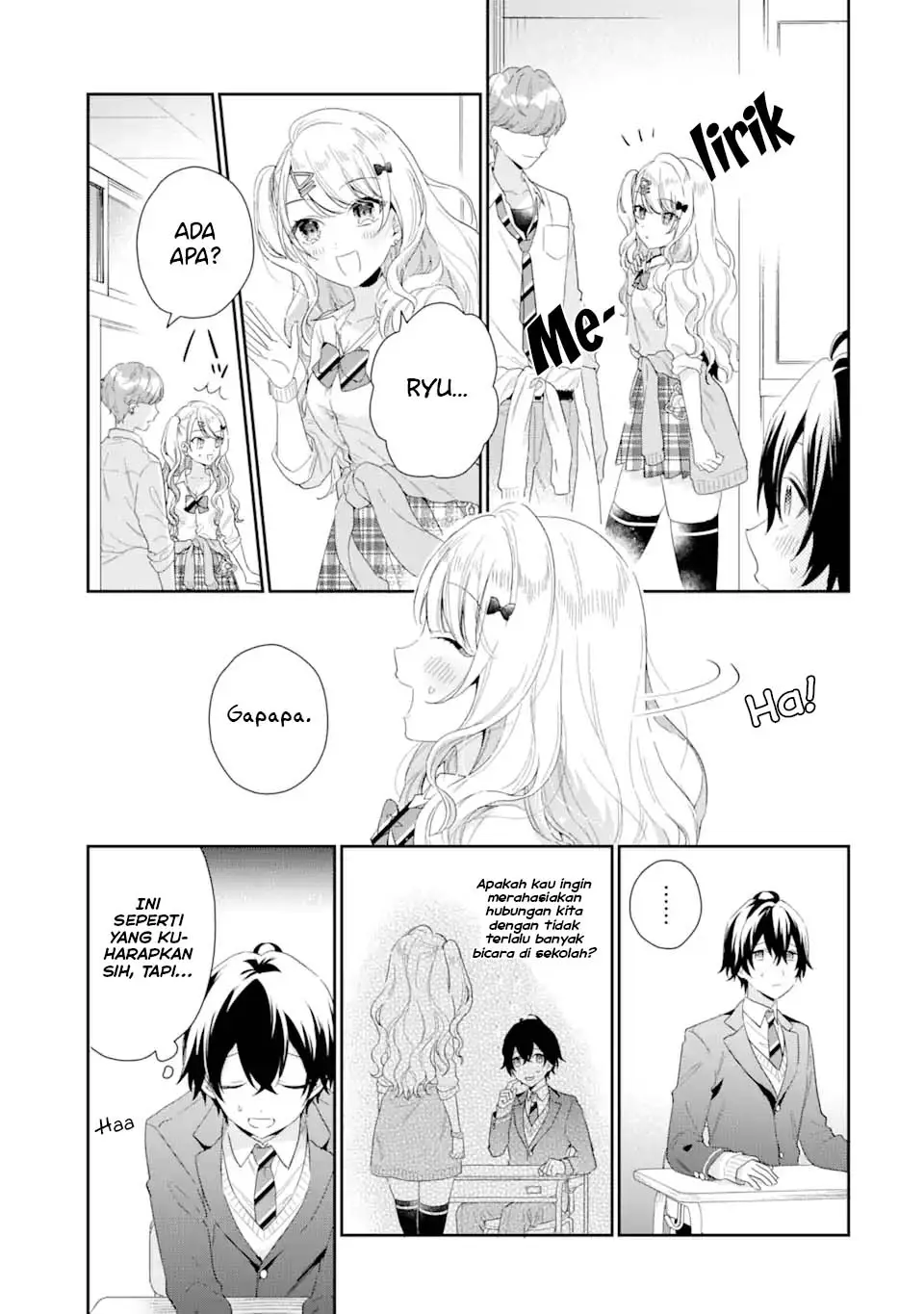 Keiken Zumi na Kimi to, Keikein Zero na Ore ga, Otsukiai Suru Hanashi Chapter 3.1 - halaman 4