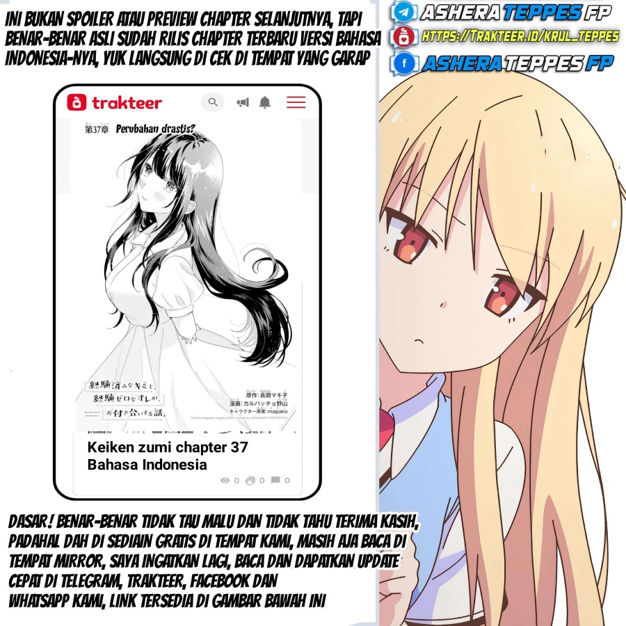 Keiken Zumi na Kimi to, Keikein Zero na Ore ga, Otsukiai Suru Hanashi Chapter 34 - halaman 33