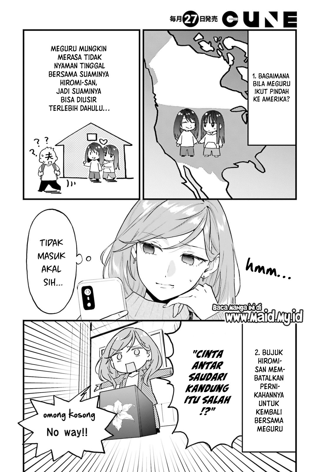 Keiyaku Shimai Chapter 28.1 - halaman 6