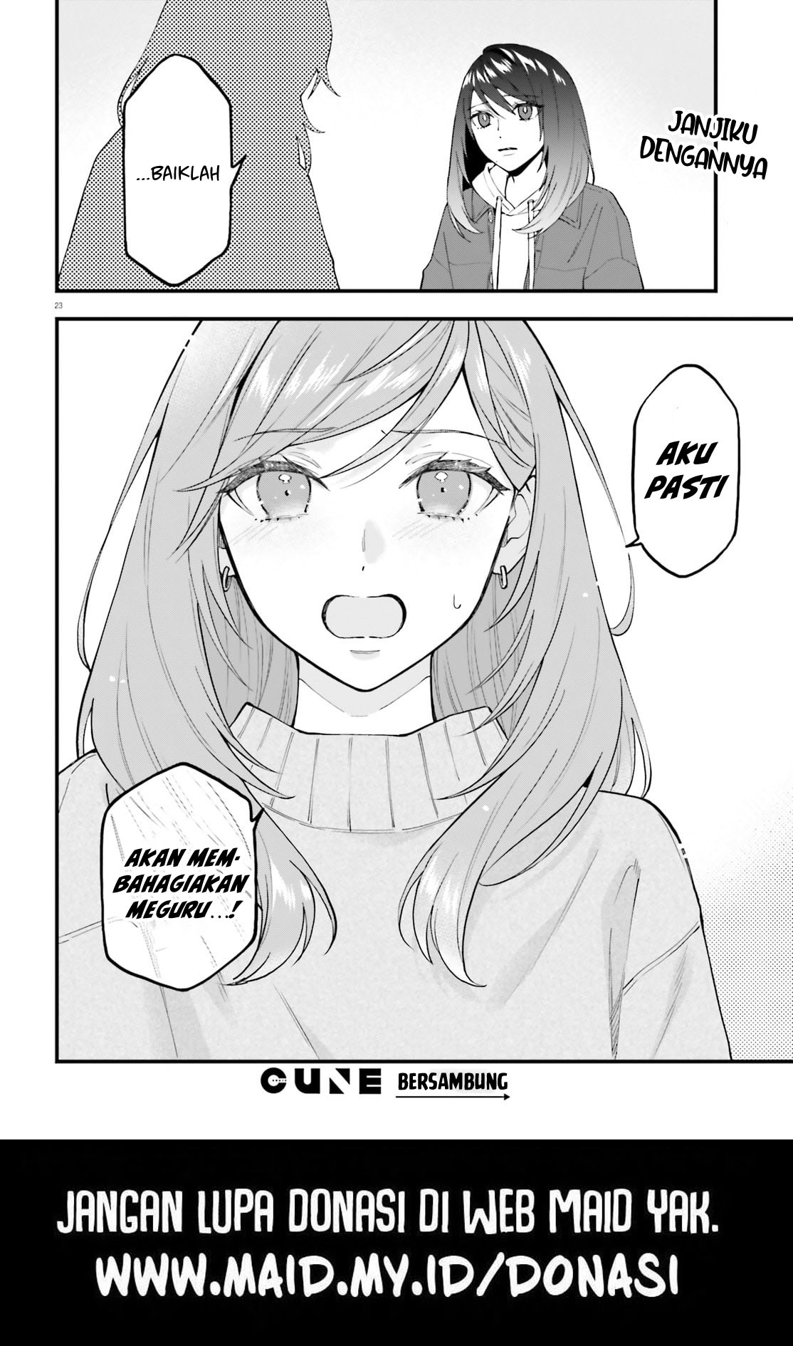 Keiyaku Shimai Chapter 28.2 - halaman 25