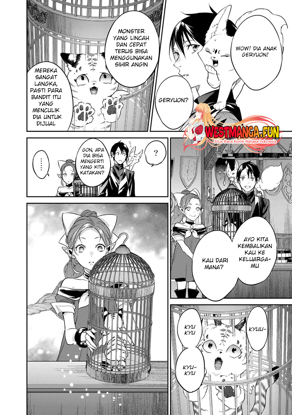 Kekkaishi e no Tensei Chapter 39.5 - halaman 4