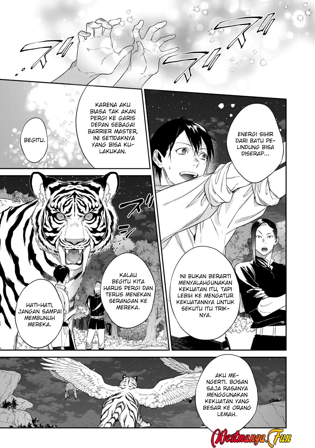 Kekkaishi e no Tensei Chapter 49 - halaman 8
