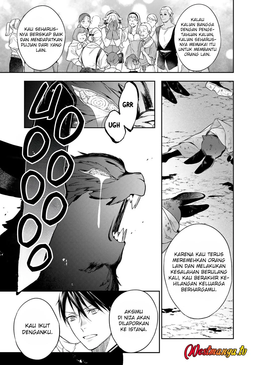 Kekkaishi e no Tensei Chapter 61 - halaman 9