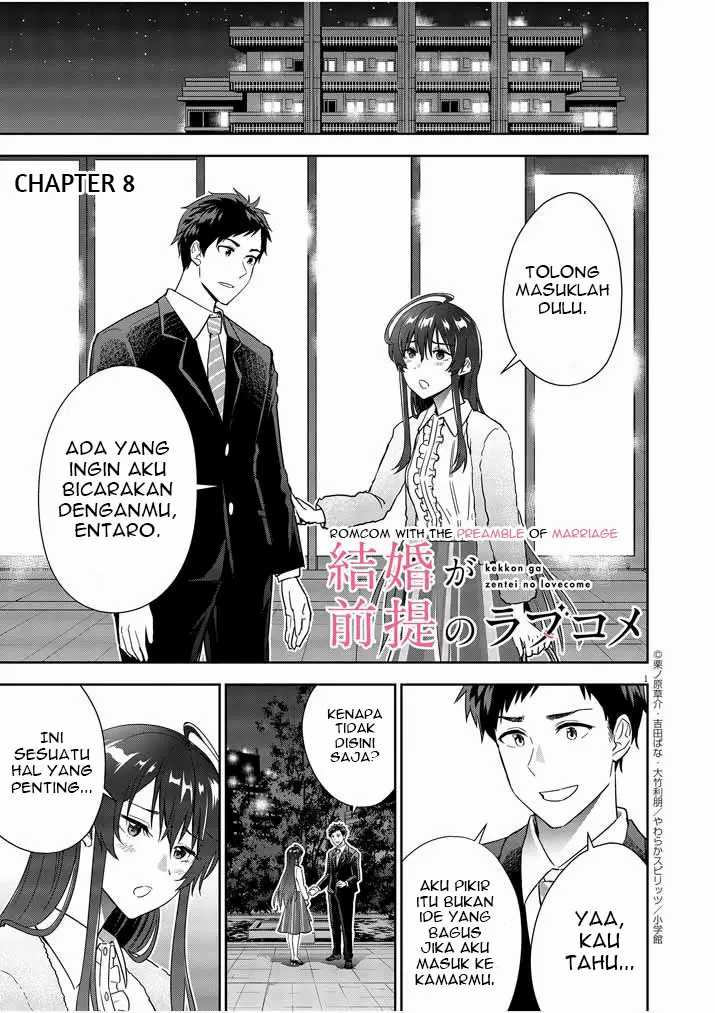 Kekkon ga Zentei no Love Comedy Chapter 8 - halaman 2