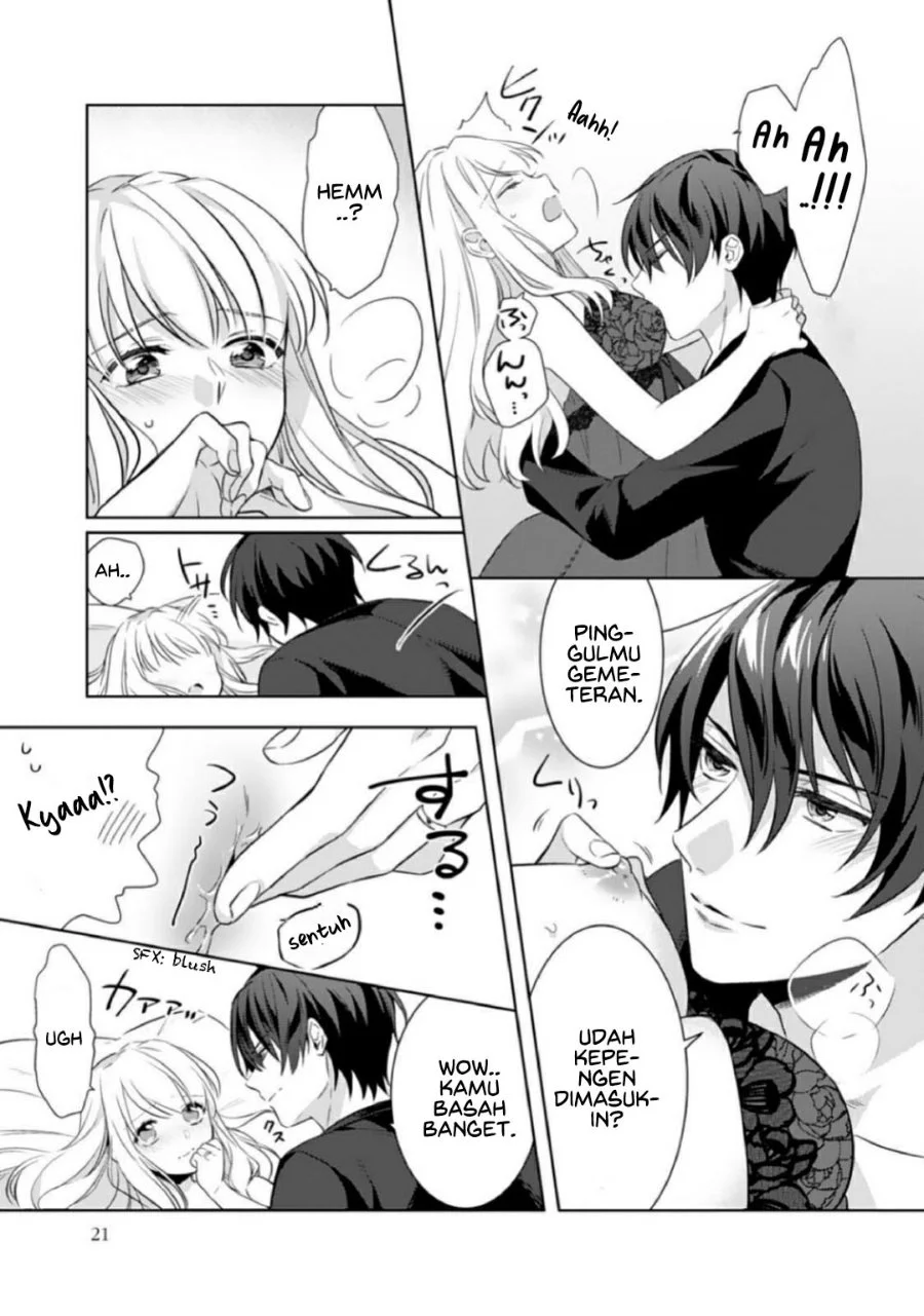 Kekkon made Ecchi wa Kinshi!?: Nengan no Shoya o Mukaeta Futari no Ohanashi. Chapter 1 - halaman 23
