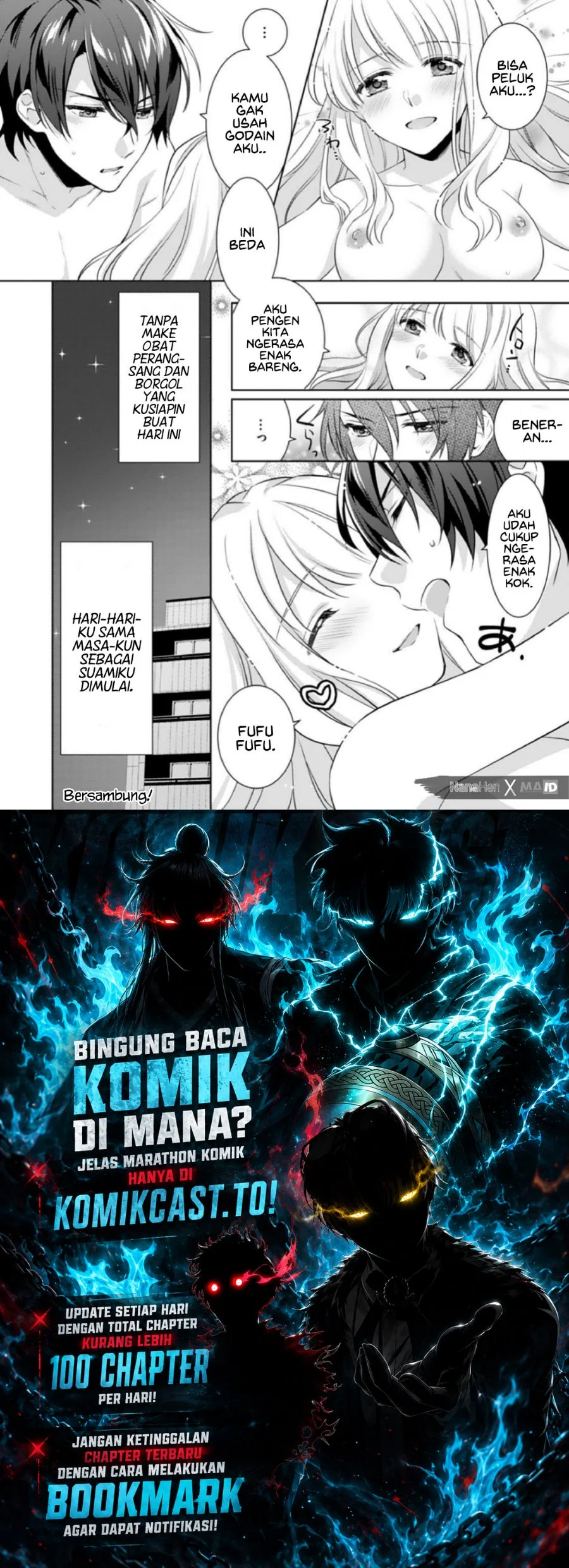 Kekkon made Ecchi wa Kinshi!?: Nengan no Shoya o Mukaeta Futari no Ohanashi. Chapter 1 - halaman 30