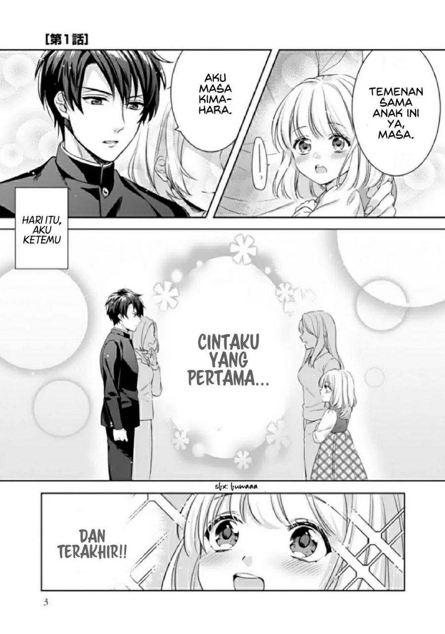 Kekkon made Ecchi wa Kinshi!?: Nengan no Shoya o Mukaeta Futari no Ohanashi. Chapter 1 - halaman 5