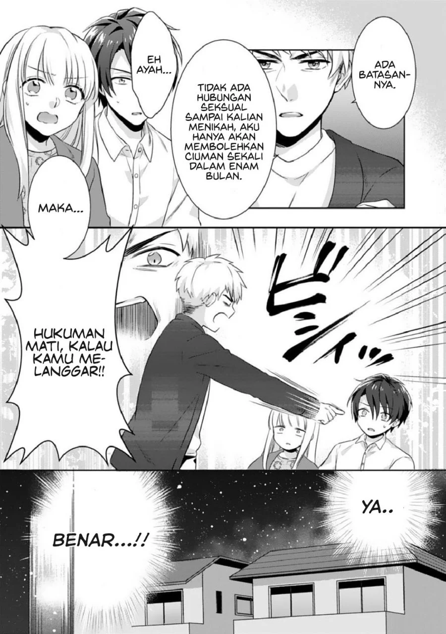 Kekkon made Ecchi wa Kinshi!?: Nengan no Shoya o Mukaeta Futari no Ohanashi. Chapter 2 - halaman 17