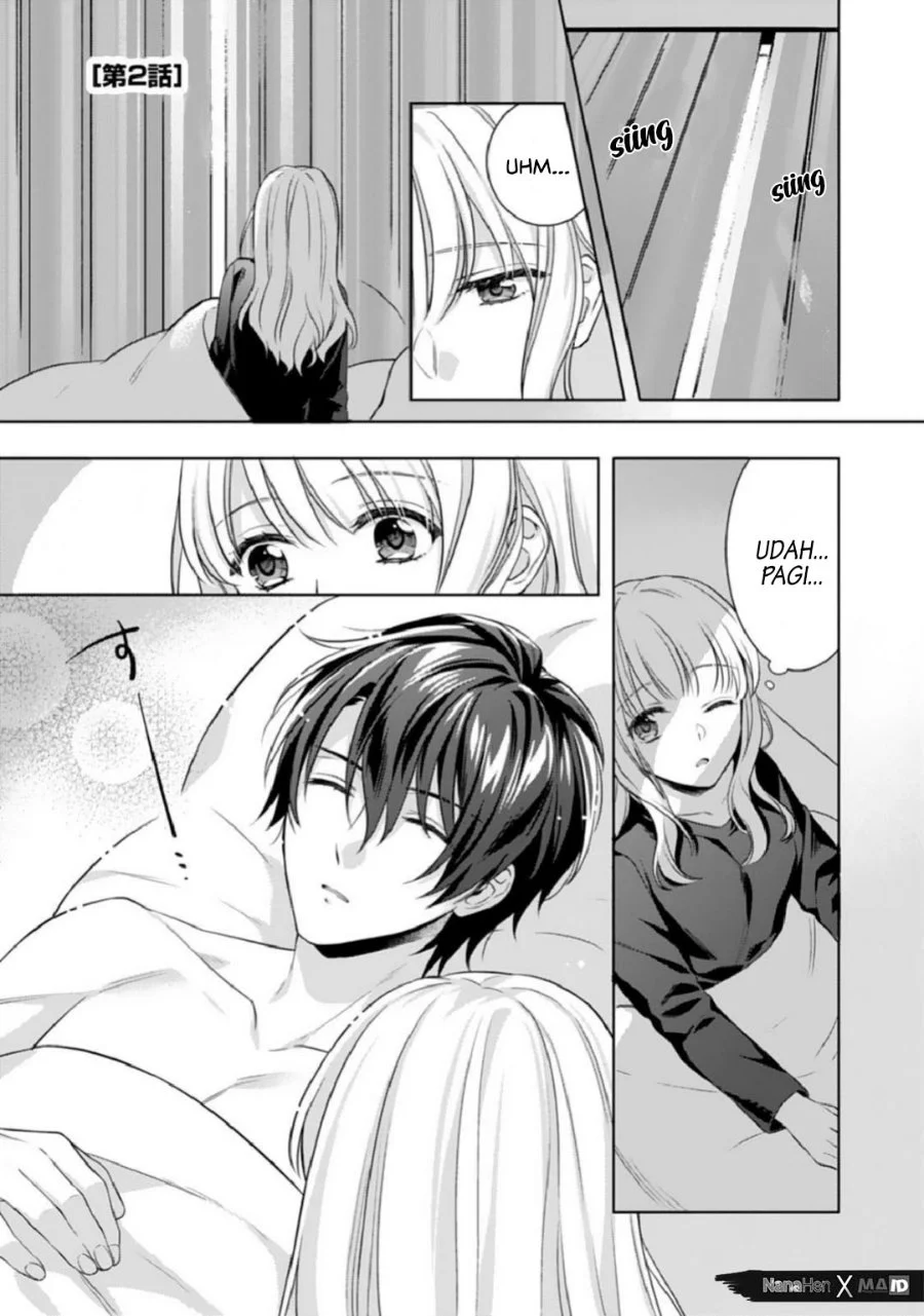 Kekkon made Ecchi wa Kinshi!?: Nengan no Shoya o Mukaeta Futari no Ohanashi. Chapter 2 - halaman 2
