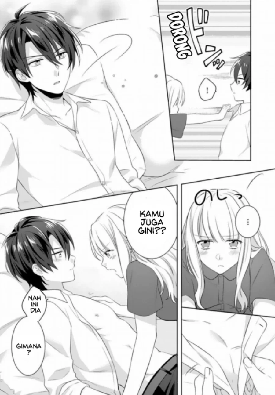 Kekkon made Ecchi wa Kinshi!?: Nengan no Shoya o Mukaeta Futari no Ohanashi. Chapter 3 - halaman 13