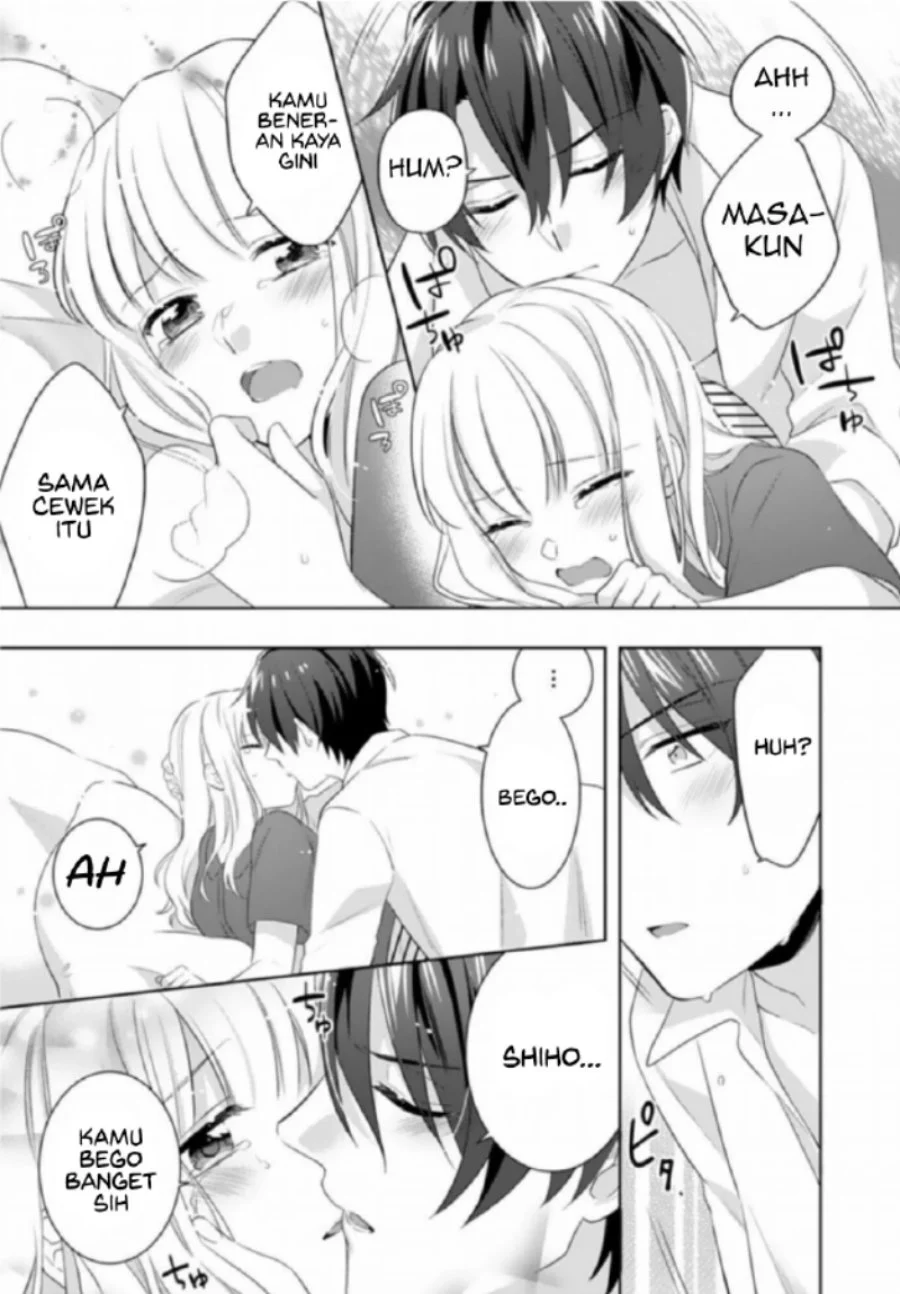 Kekkon made Ecchi wa Kinshi!?: Nengan no Shoya o Mukaeta Futari no Ohanashi. Chapter 3 - halaman 17
